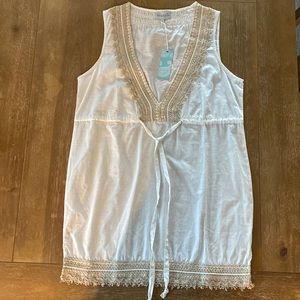 NWT MudPie Marcia cover-up size L